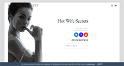 Desktop Screenshot of hotwifesecrets.com