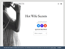 Tablet Screenshot of hotwifesecrets.com